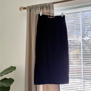 Elegant Navy Blue Skirt *see description for details*
